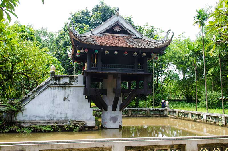 154 - Vietnam - Hanoi - pagoda de la Columna